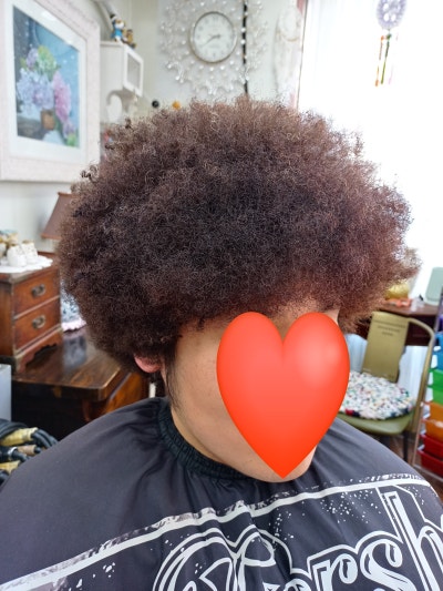 까끌레용뽀끌레용 아프로펌 측면 스타일