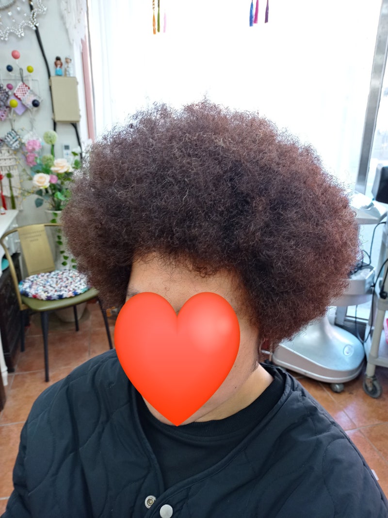 까끌레용뽀끌레용 아프로펌 전체 실루엣